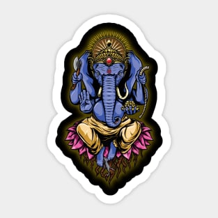 pop art ganesha Sticker